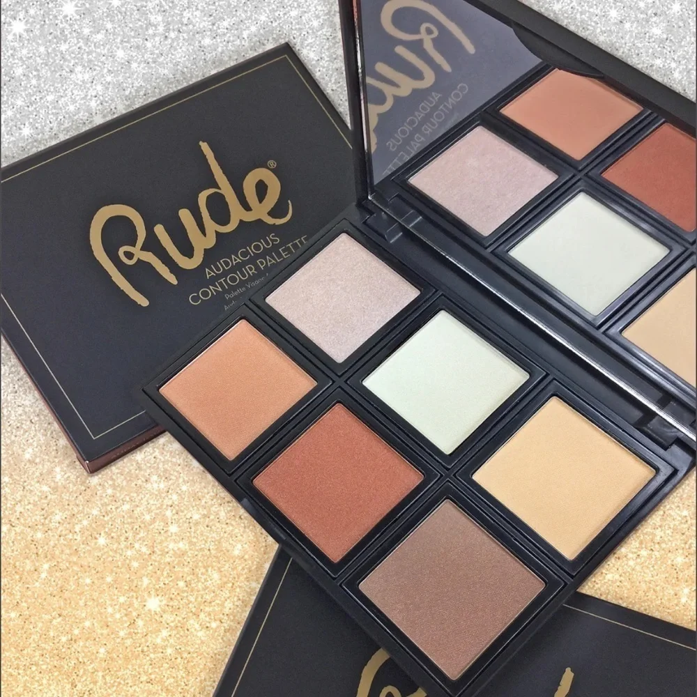 RUDE Audacious 6-Shade Contour Palette NIB